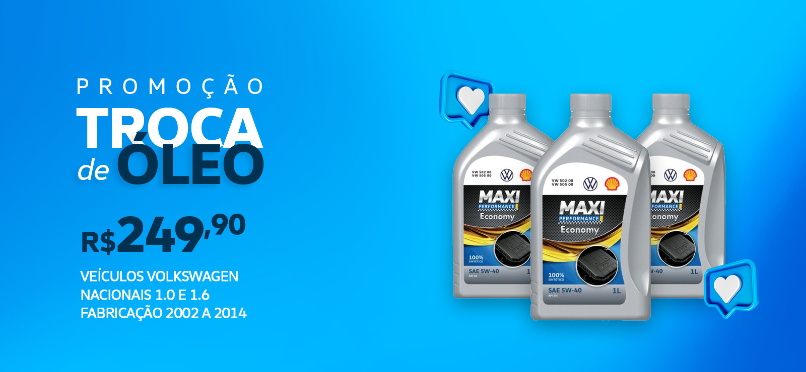 Troca óleo